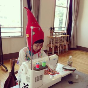 クリスマスモビール作り